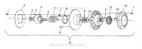 EMBRAYAGE DE TRANSMISSION XLT 0970756, XLT SKS 0970556, AND XLT RMK 0970956 (4937693769C007)