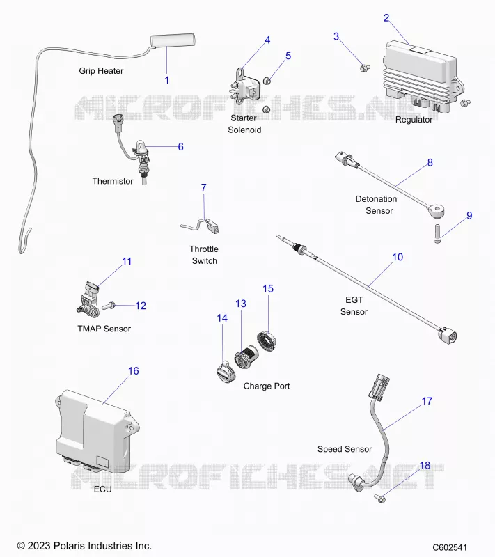 ELECTRICITE, COMPONENTS