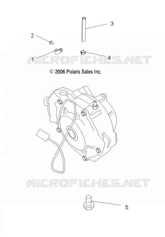 PONT, MOUNTING, FRONT (DEMAND DRIVE)