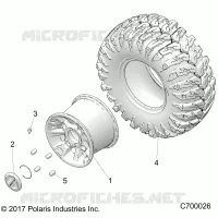 ROUES, REAR