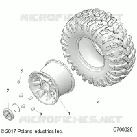 ROUES, REAR