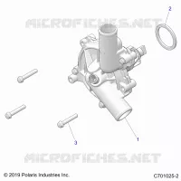 REFROIDISSEMENT, WATERPUMP