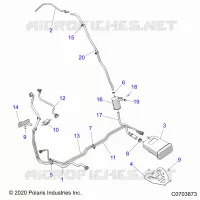 SYSTÃˆME D'ALIMENTATION, FUEL LINES, EVAP