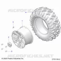 ROUES, REAR