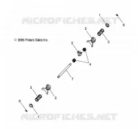 SYSTÈME DE TRANSMISSION, PONT PRINCIPAL FOURCHETTES DE SELECTION