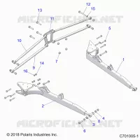 SUSPENSION ARRIERE CONTROL ARMS