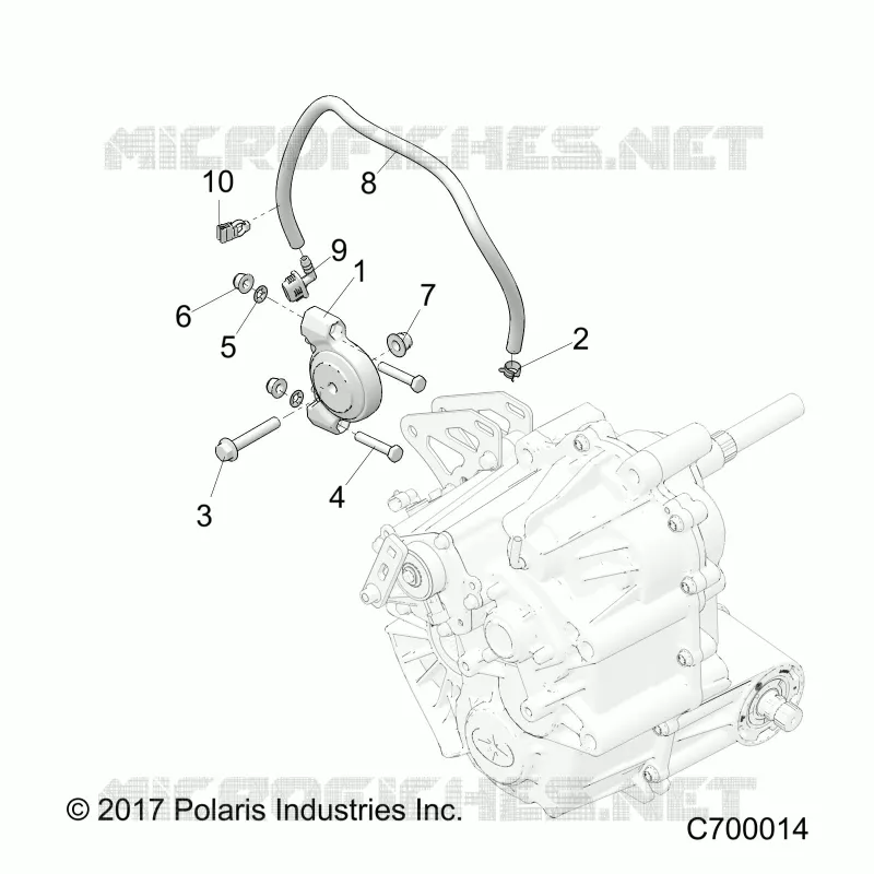 DRIVE TRAIN, MAIN SUPPORT PONT