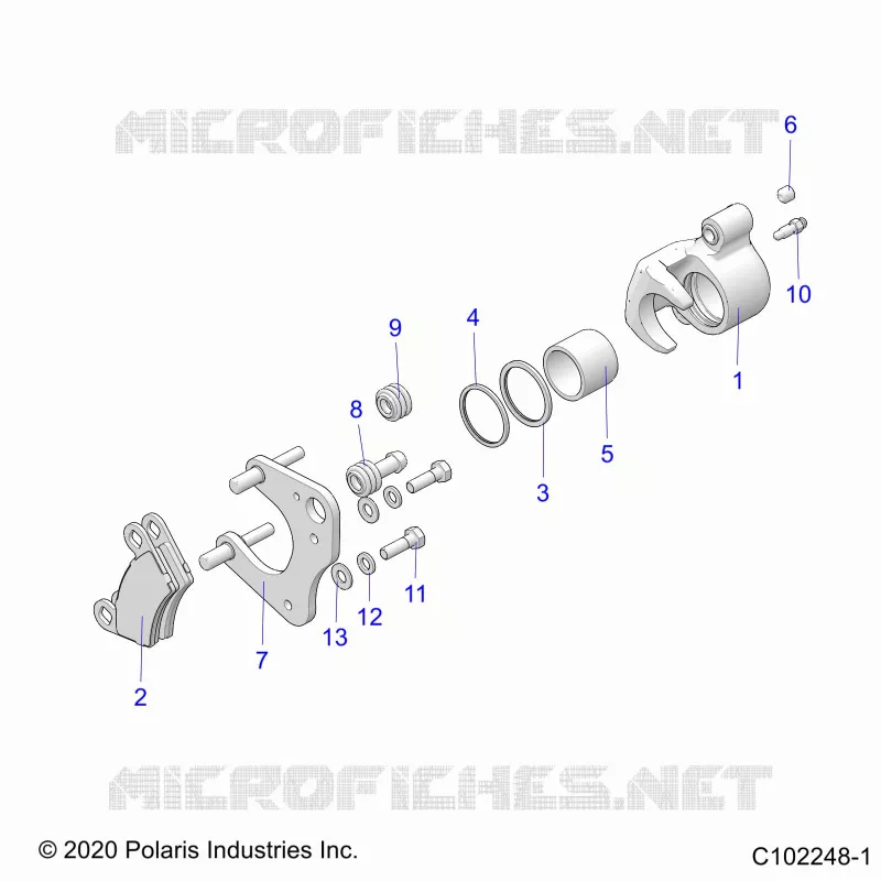 BRAKES, BRAKE ETRIER DE FREIN AVANT