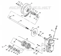 SYSTÈME DE TRANSMISSION CLASSIC 0973865 (4938463846B008)