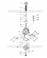 CARBURATEUR 6X6 400L, SWEDISH S948740 AND  NORWEGIAN N948740 (4926812681052A)