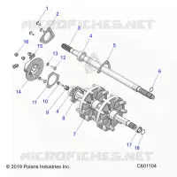 DRIVE TRAIN, JACKSHAFT AND ARBRE DE TRANSMISSION
