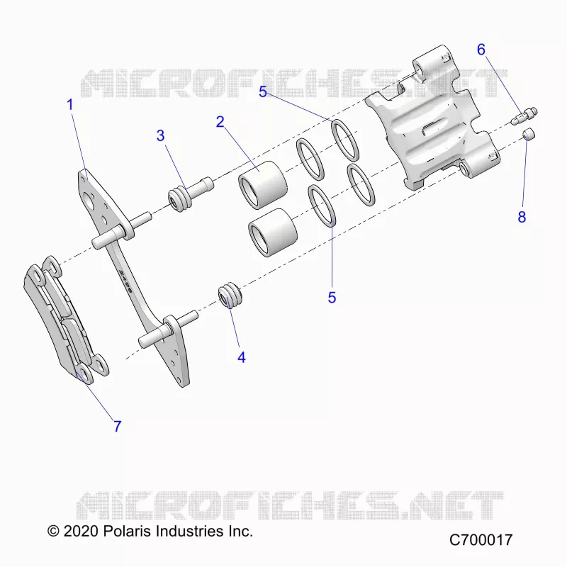 FREIN AVANT CALIPER