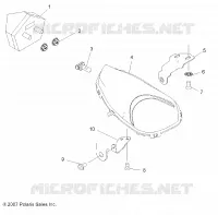 PHARES AND FEU ARRIERES AND BULBS