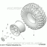 ROUES, REAR