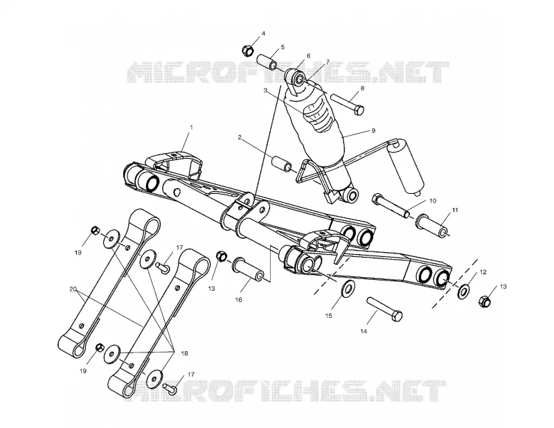 BRAS DE SUSPENSION AVANT