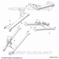 SUSPENSION ARRIERE CONTROL ARMS
