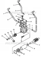 POMPE A HUILE XLT E940767,  XLT SP E940667    XLT SKS E940567 (49274227420038)