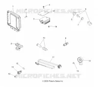 BOUTONS, CAPTEURS, ECU and CONTROL MODULES