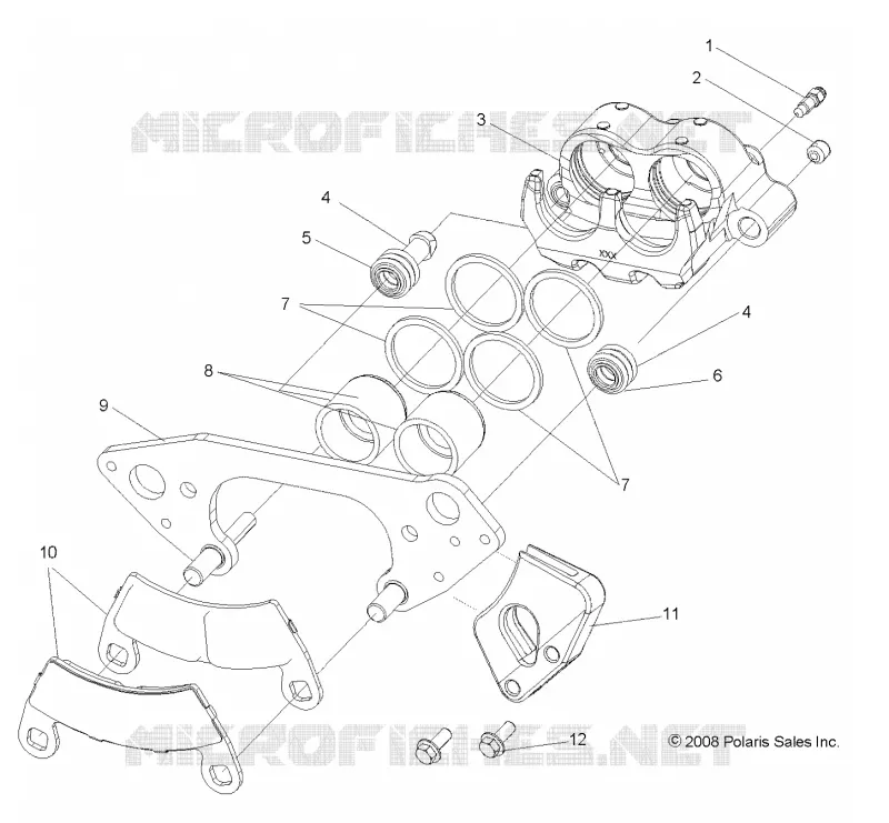 FREIN AVANT CALIPER