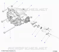 SYSTÃˆME DE TRANSMISSION, REAR GEARCASE MOUNTING