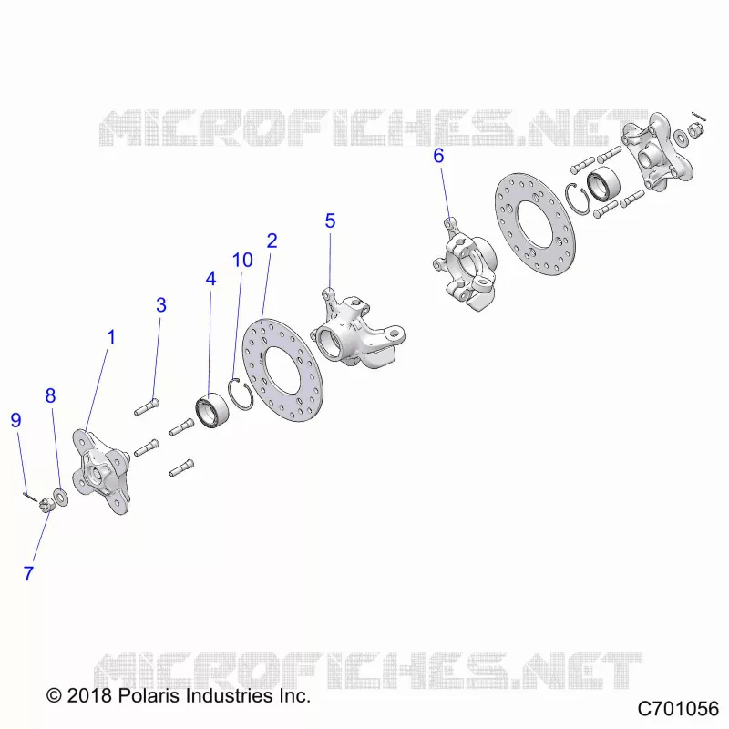 SUSPENSION AVANT CARRIER AND HUB