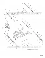 SUSPENSION ARRIERE CONTROL ARMS