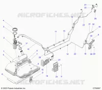 SYSTÃˆME D'ALIMENTATION, EVAP FUEL TANK ASM.