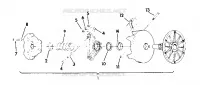 EMBRAYAGE DE TRANSMISSION INDY LITE (4919311931019B)
