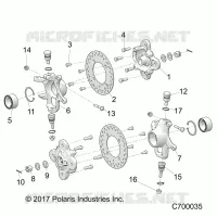 SUSPENSION AVANT HUB