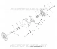 SYSTÈME DE TRANSMISSION, PRIMARY CLUTCH