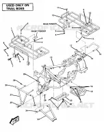 CHASSIS WITH RACKS-TRAIL BOSS (4911701170004A)