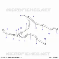 ENGINE, SYSTÃˆME DE REFROIDISSEMENT, HOSES