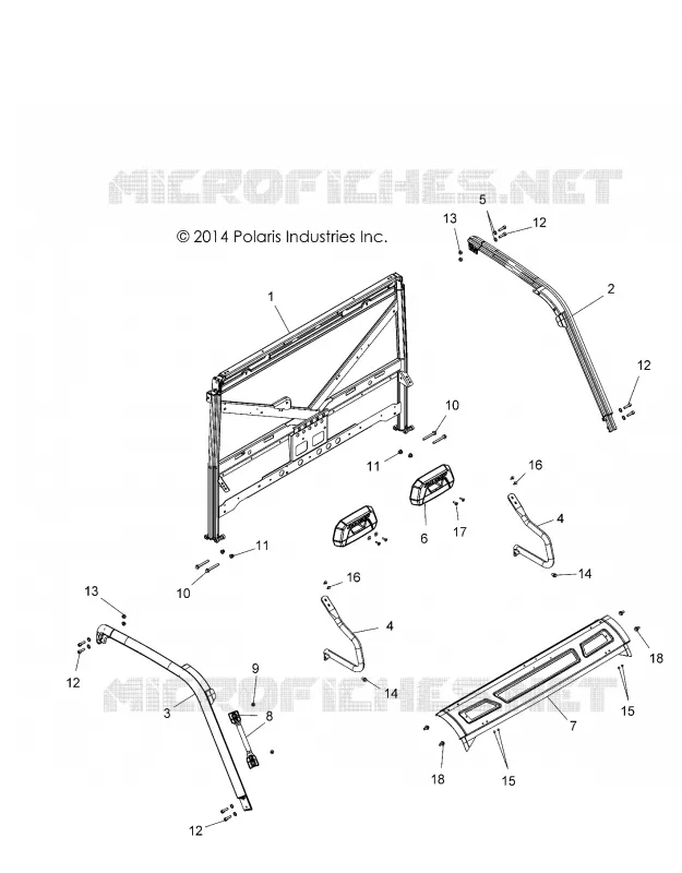 CHASSIS, CAB CADRE