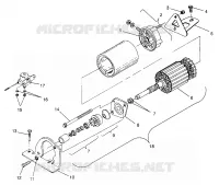 DEMARREUR XLT TOURING 0973357 and EUROPEAN XLT TOURING E973357 (4937723772D002)