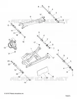 SUSPENSION ARRIERE CONTROL ARMS