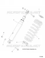 SUSPENSION ARRIERE SHOCK MOUNTING