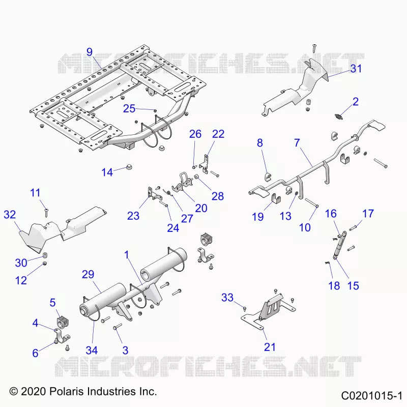 BENNE FRAME AND PIVOT