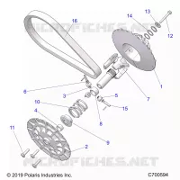 SYSTÃˆME DE TRANSMISSION, CLUTCH, SECONDARY