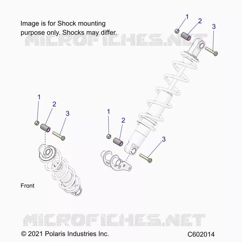 SUSPENSION, SUPPORT AMORTISSEUR , REAR SUSP.