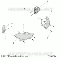 ELECTRICITE, HEADLIGHTS AND TAILLIGHTS