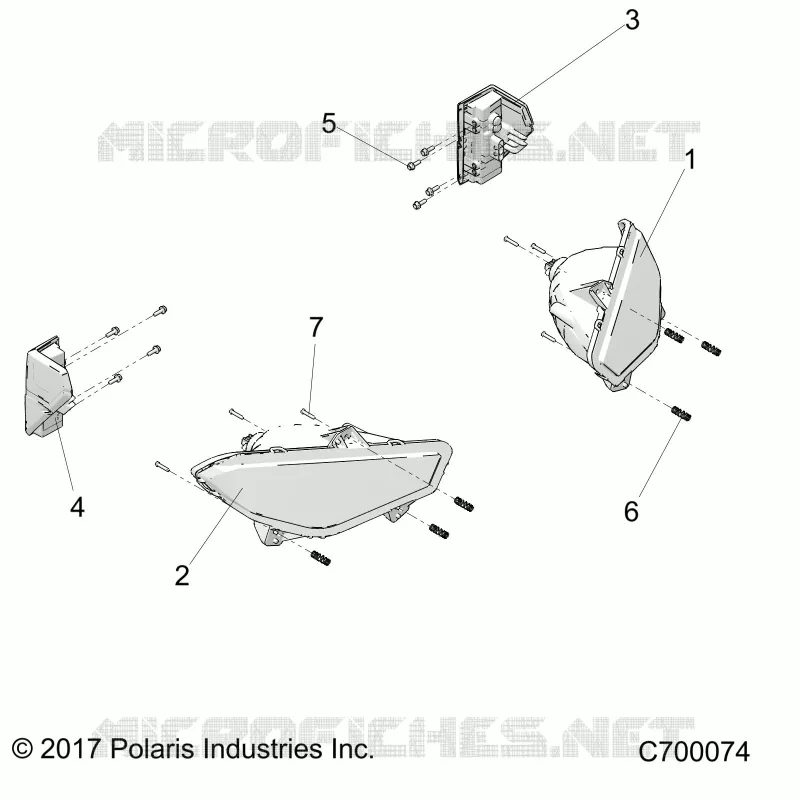 ELECTRICITE, HEADLIGHTS AND TAILLIGHTS