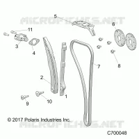 CHAINE DE DISTRIBUTION AND TENSIONER