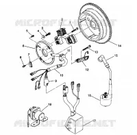 STATOR ASSEMBLY 6X6 350L W938739 (4924062406050A)