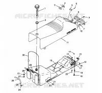 SIEGE ET RESERVOIR ULTRA SP 0970678 (4938093809A006)