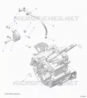 SYSTÃˆME DE TRANSMISSION, MAIN GEARCASE MOUNTING