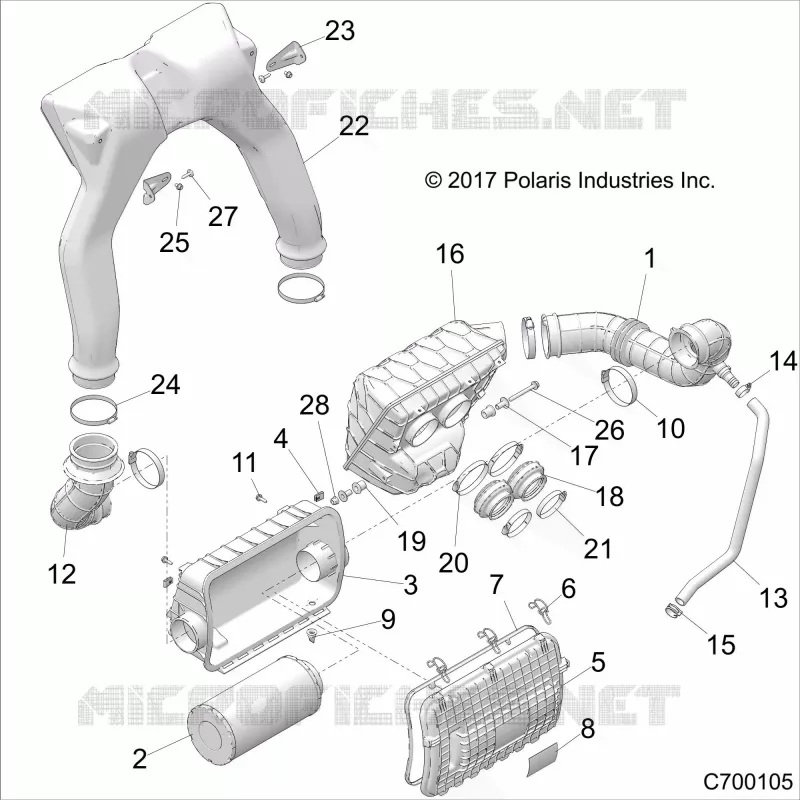 ENGINE, PRISE D'AIR SYSTEM