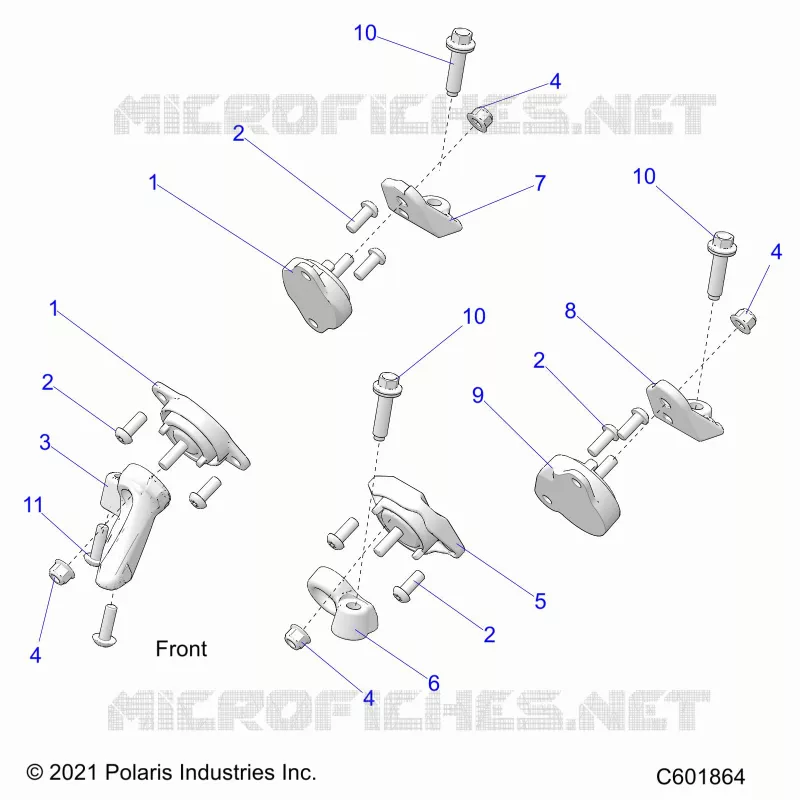 MOTEUR, MOUNTING & LONG BLOCK