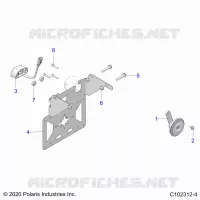 ELECTRICITE, HORN, AND LICENSE PLATE LIGHT