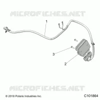 ELECTRICAL, REGULATEUR DE TENSION AND MOUNTING (FROM 11/30/2018)