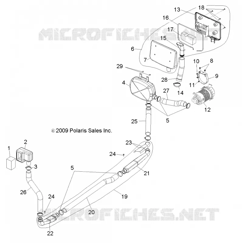 MOTEUR, CLUTCH PRISE D'AIR